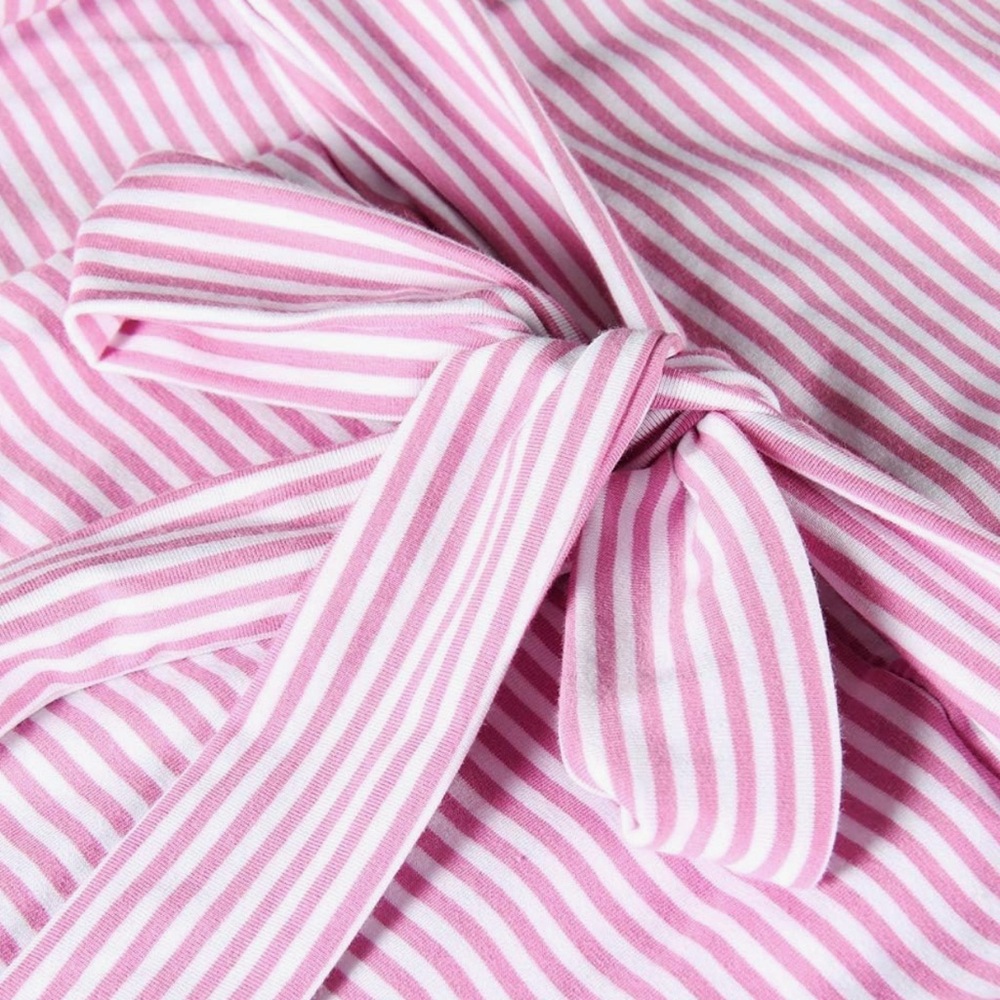 Pink & White Stripped Dress